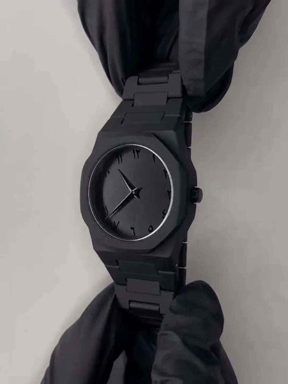 Aura Watch – Premium Aura Watch for Men – Stylish Black Aura Watch with Arabic Dial – Luxury Aura Watch Black Arabic Edition