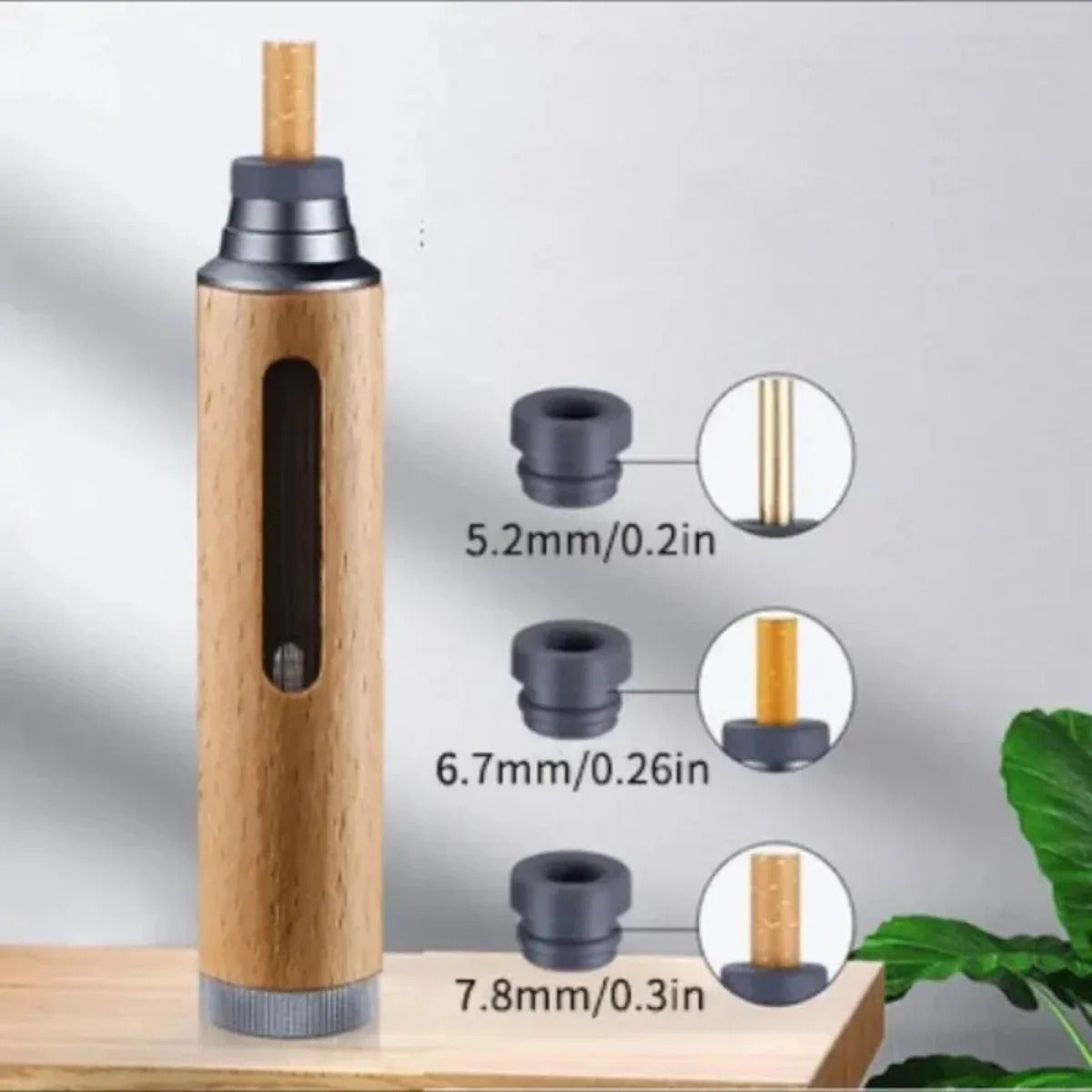 Portable Pocket Ashtrays Outdoor Fireproof Cigarette Cover Mini Walnut Smoking Accessories Ash Tray for Car Travel Ashtray